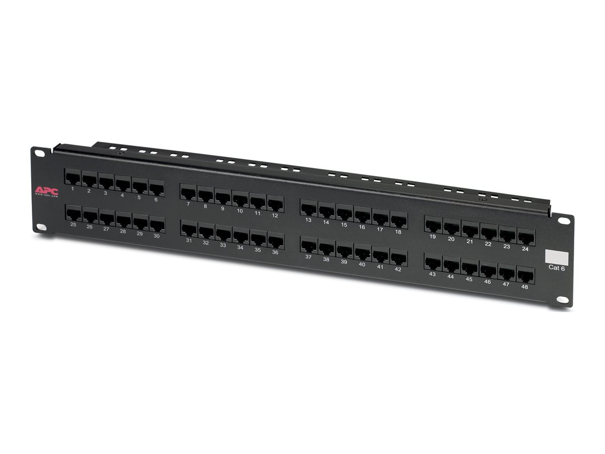 APC Patch Panel - CAT 6 - 48 Ports - TAA-konform