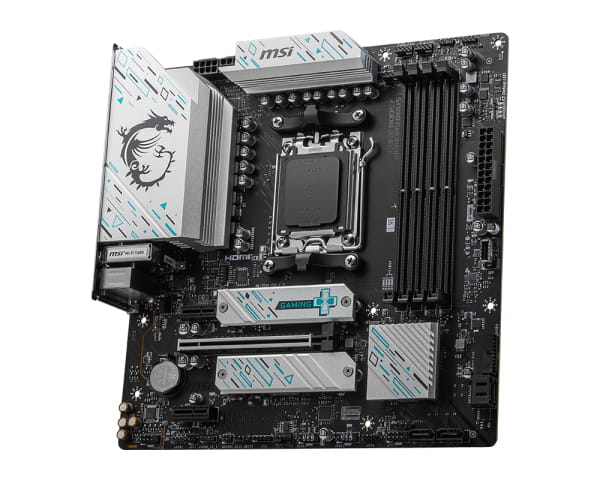 MSI B760 GAMING PLUS WIFI DDR4 - Motherboard - ATX - LGA1700-Sockel - B760 Chipsatz - USB 3.2 Gen 1, USB 3.2 Gen 2, USB-C 3.2 Gen2, USB-C 3.2 Gen 1 - 2.5 Gigabit LAN, Wi-Fi 6E, Bluetooth - Onboard-Grafik (CPU erforderlich)
