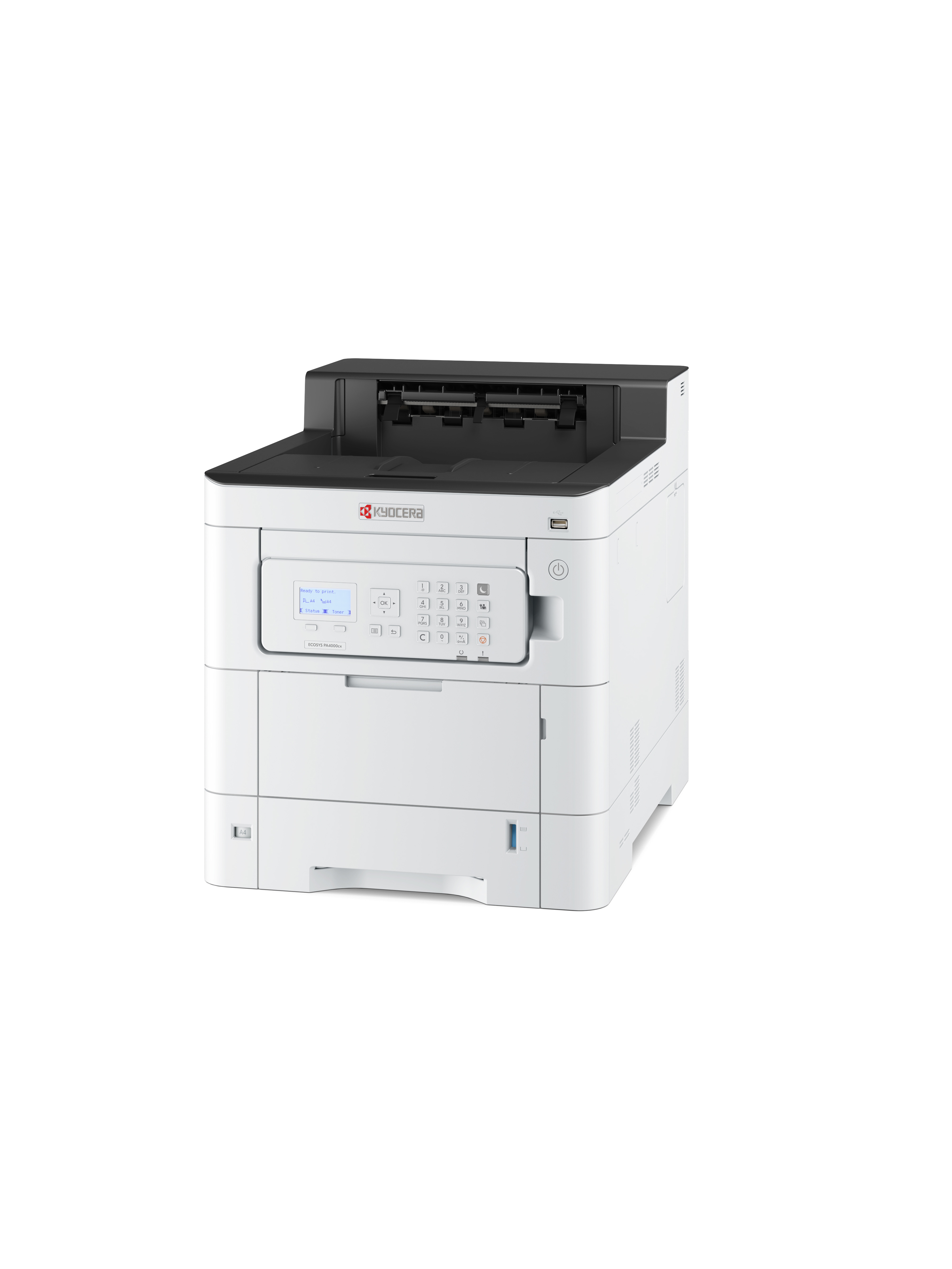 Kyocera PA4000cx, Laser, Farbe, 1200 x 1200 DPI, A4, 40 Seiten pro Minute, Doppelseitiger Druck