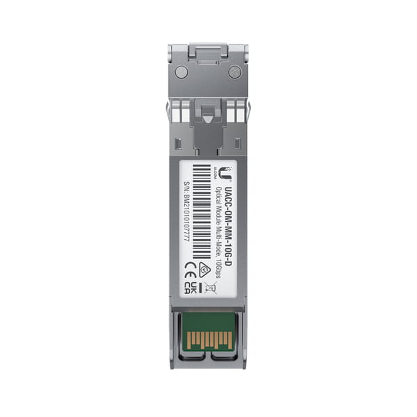 Ubiquiti SFP (Mini-GBIC)-Transceiver-Modul - 10GbE - LC Multi-Mode - bis zu 300 m (Packung mit 2)