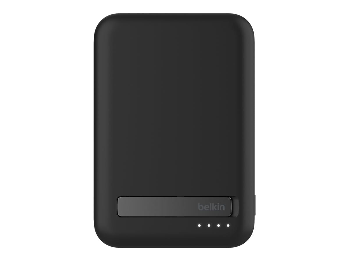 Belkin BoostCharge Pro - Induktive Power Bank - magnetisch mit Qi2 - 10000 mAh - 15 Watt - Fast Charge, PD - 2 Ausgabeanschlussstellen (magnetisch, 24 pin USB-C)