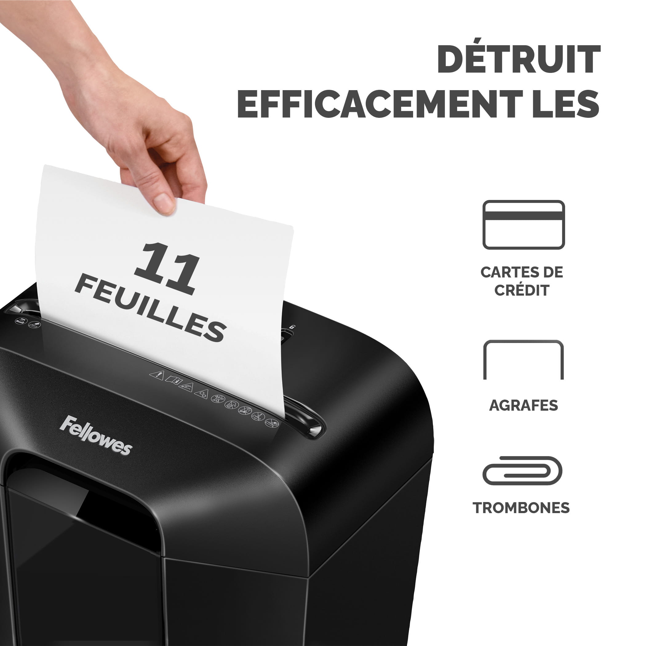 Fellowes Powershred LX70 - Vorzerkleinerer - Partikelschnitt