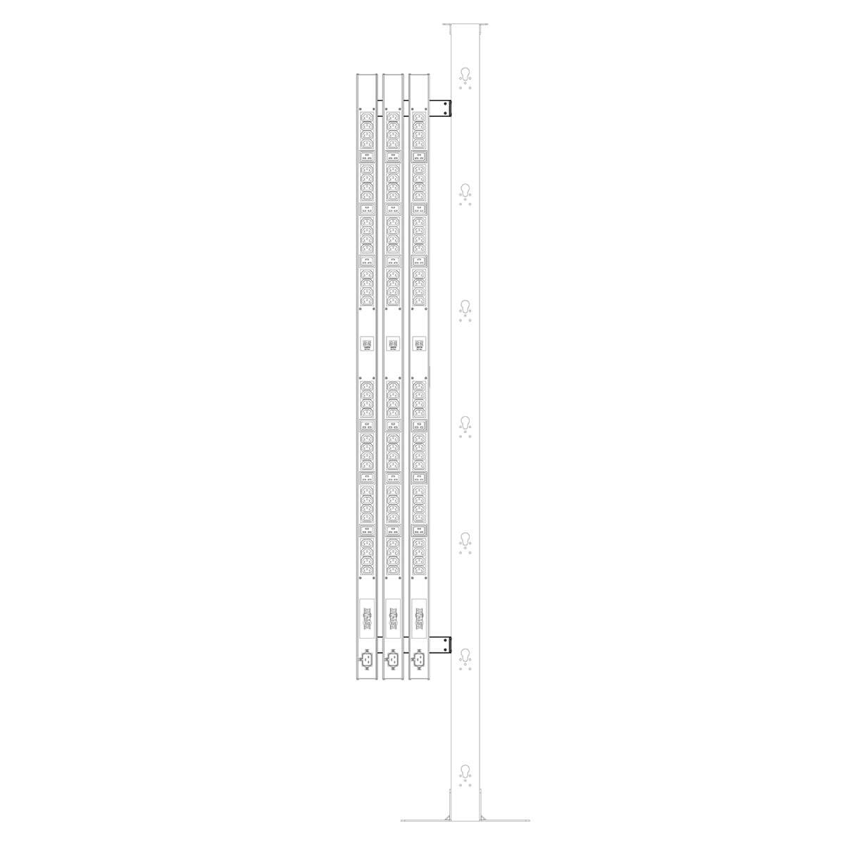 Eaton Tripp Lite Series PDU Mounting Bracket
