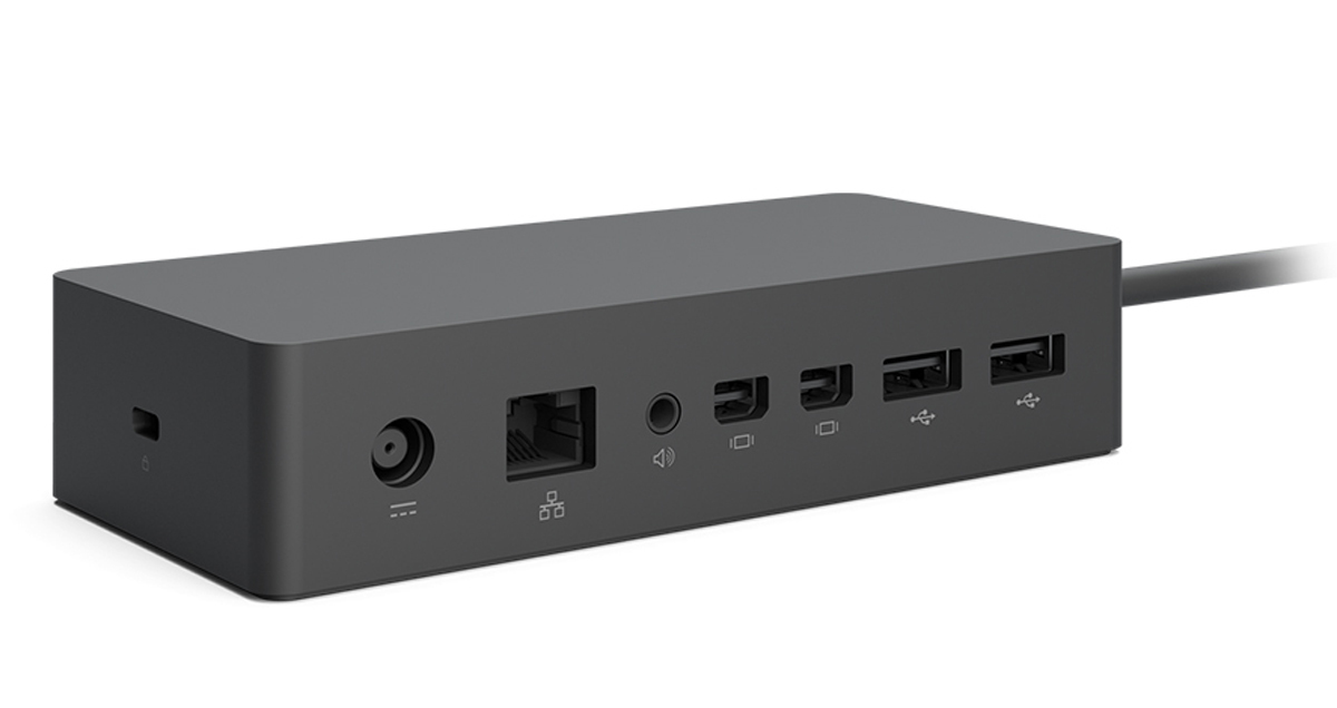 Microsoft Surface Dock - Dockingstation - 2 x Mini DP