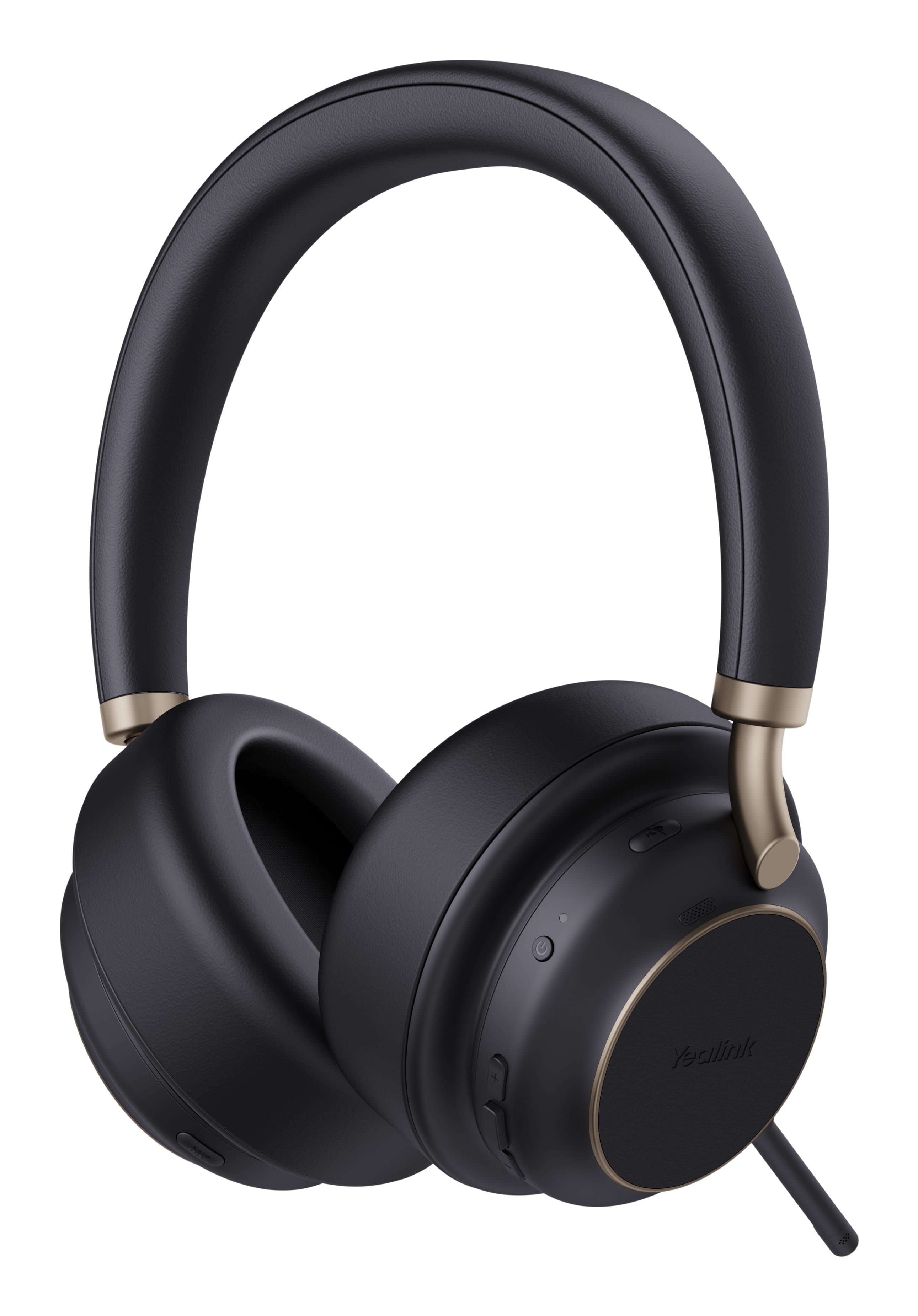 Yealink BH76 Plus Teams Schwarzes USB-C/A Headset, Kabellos, Anrufe/Musik, 285 g, Kopfhörer, Schwarz