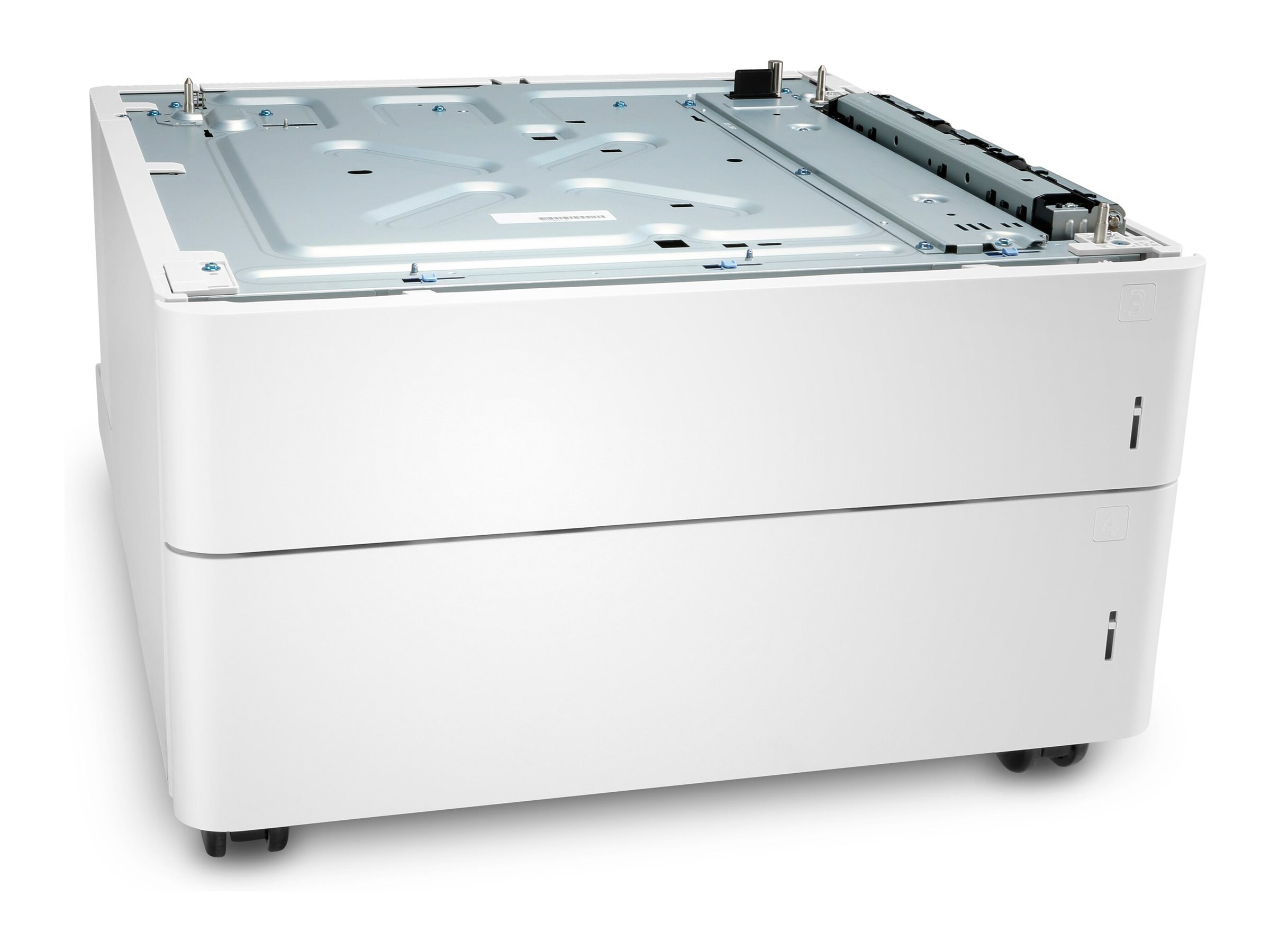 HP Papierzuführung und Unterstand - Medienschacht - 1100 Blätter in 2 Schubladen (Trays)