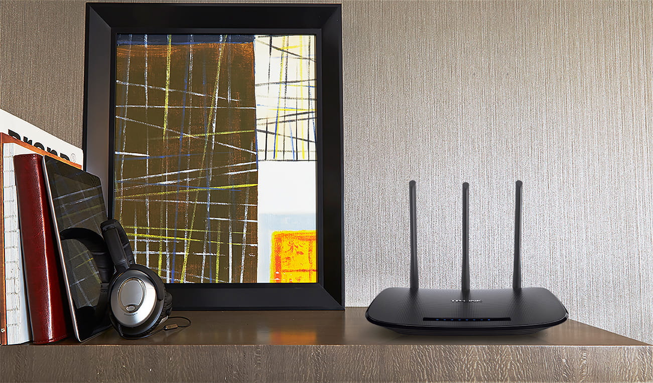 TP-LINK TL-WR940N - Wireless Router 4-Port-Switch