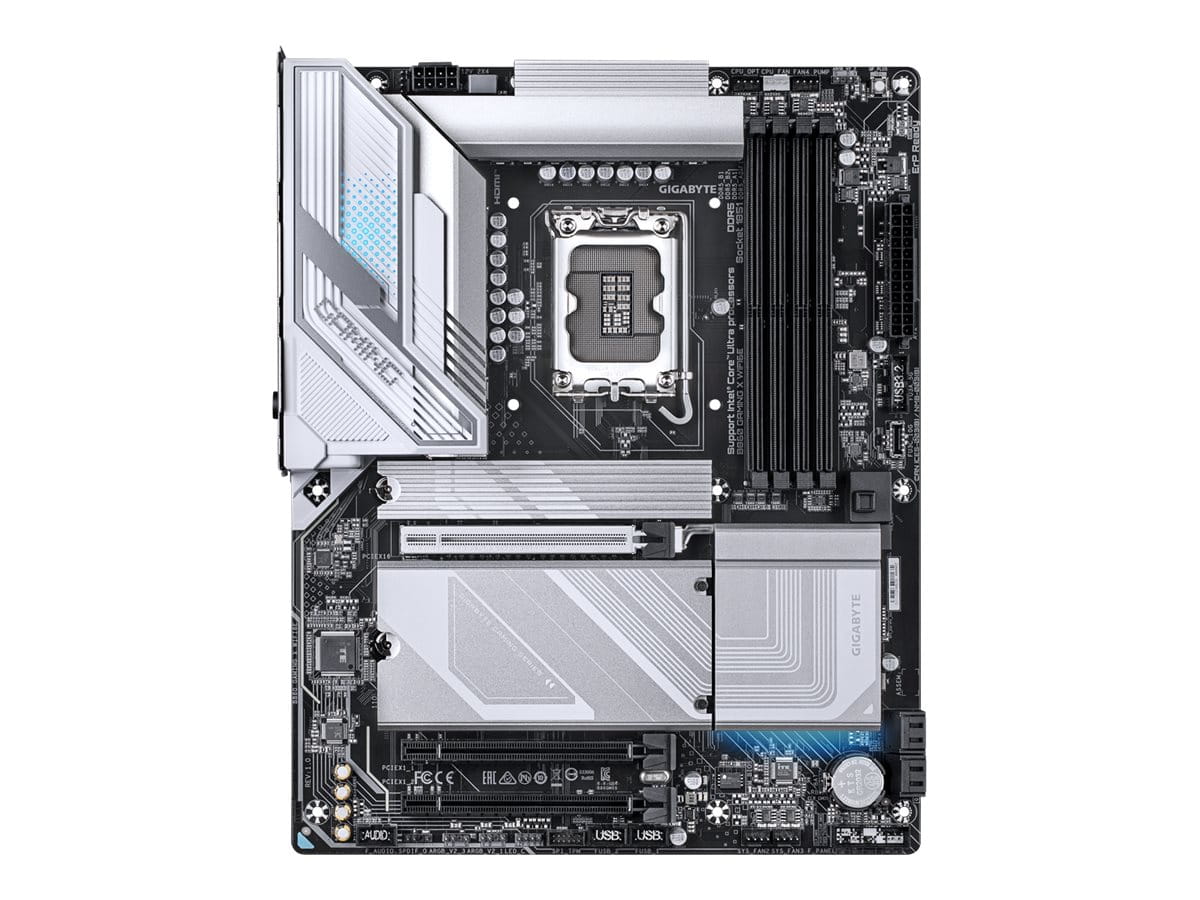 Gigabyte B860 GAMING X WIFI6E Mainboard - Intel Core Ultra CPUs, 12+1+2+1 Phasen VRM, bis zu 9066MHz DDR5, 1xPCIe 5.0 + 2xPCIe 4.0 M.2, 2,5 GbE LAN, WIFI 6E, USB4, Intel, LGA 1851 (Socket V1), Intel Core Ultra (Serie 1), Intel Core Ultra (Series 2), LGA
