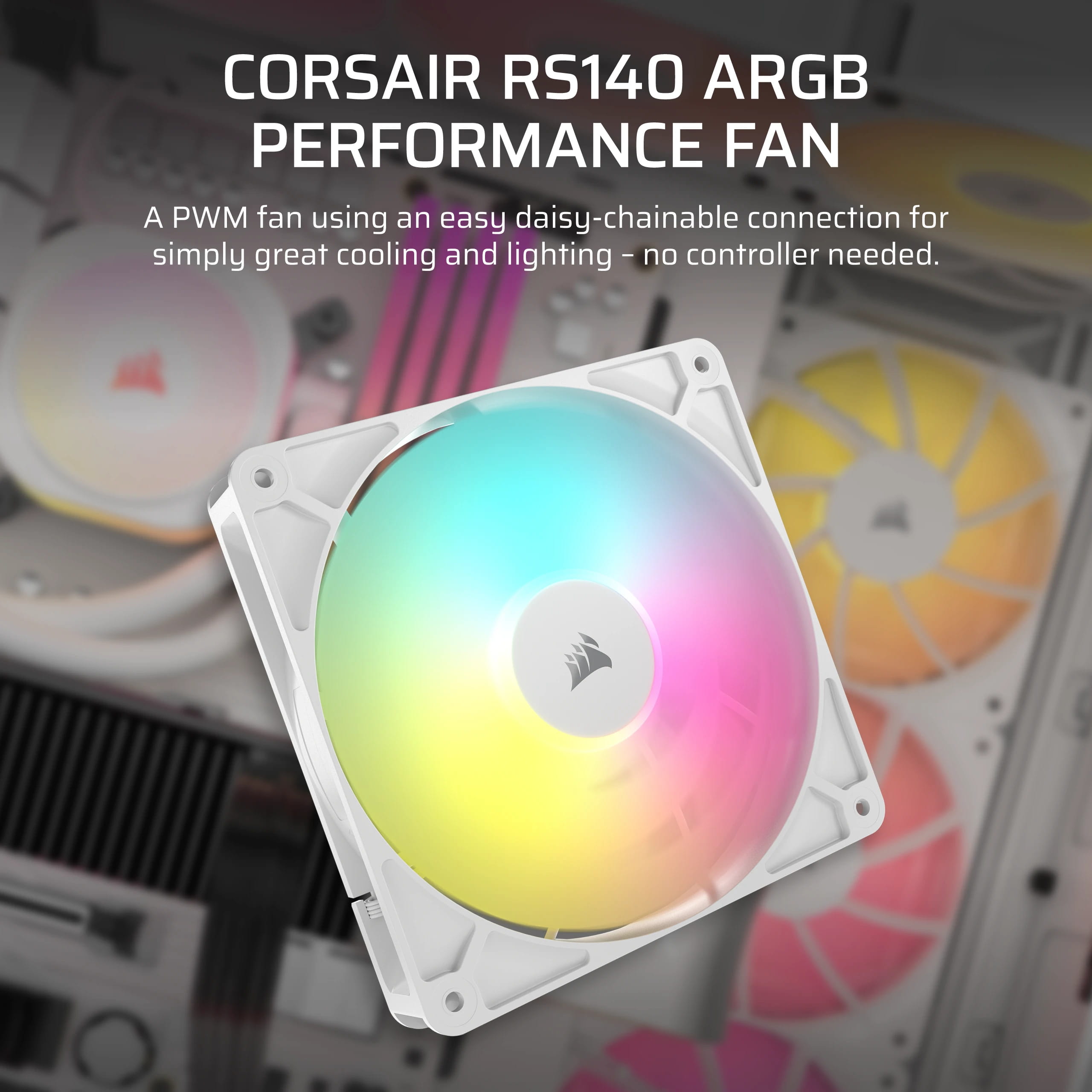 Corsair RS140 ARGB - Gehäuselüfter - 140 mm