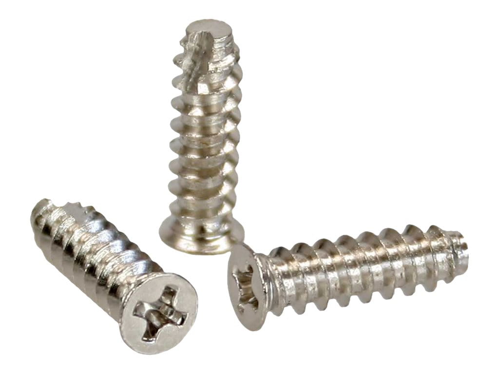 InLine Lüfterschrauben - 5x16mm - silbern 100er Pack