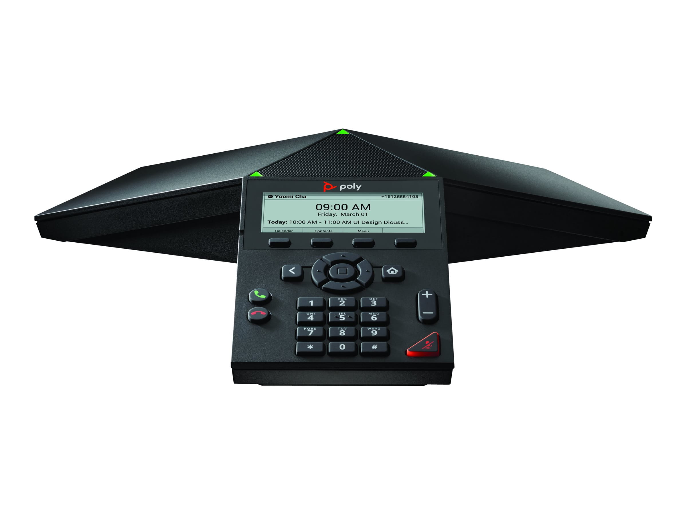 HP Poly Trio 8300 - VoIP-Konferenztelefon - mit Bluetooth-Schnittstelle - IEEE 802.11a/b/g/n (Wi-Fi)