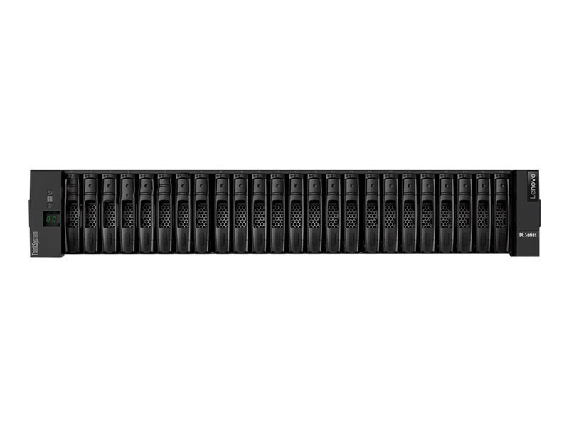 Lenovo ThinkSystem DE4000H Hybrid 2U24 SFF controller enclosure - Festplatten-Array - 24 Schächte (SAS-3) Lenovo ThinkSystem DE4000H Hybrid 2U24 SFF controller enclosure - Festplatten-Array - 24 Schächte (SAS-3)