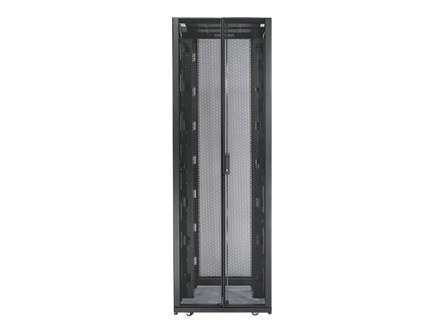 APC NetShelter SX Enclosure with Sides - Schrank - Schwarz - 48U - 48.3 cm (19")