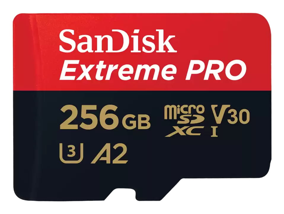 SanDisk Extreme Pro - Flash-Speicherkarte (microSDXC-an-SD-Adapter inbegriffen)