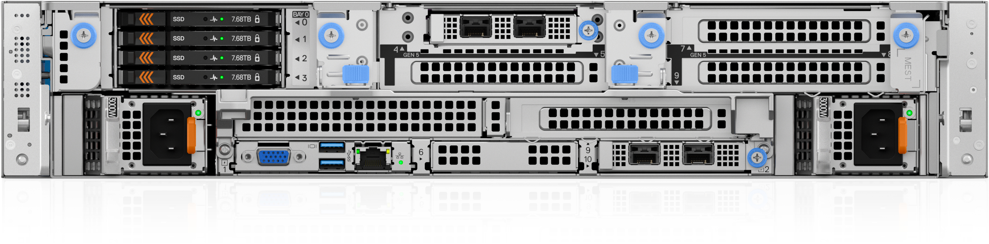 Dell PowerEdge R570 - 2U - 1-Weg - 1 x Xeon 6507P / 3.5 GHz - RAM 32 GB - SAS - Hot-Swap 6.4 cm (2.5")