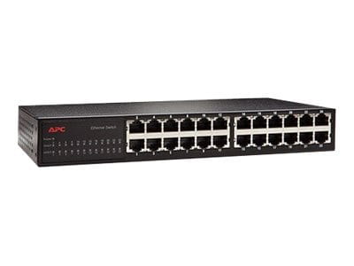 APC 24 Port 10/100 Ethernet Switch - Switch - 24 x 10/100