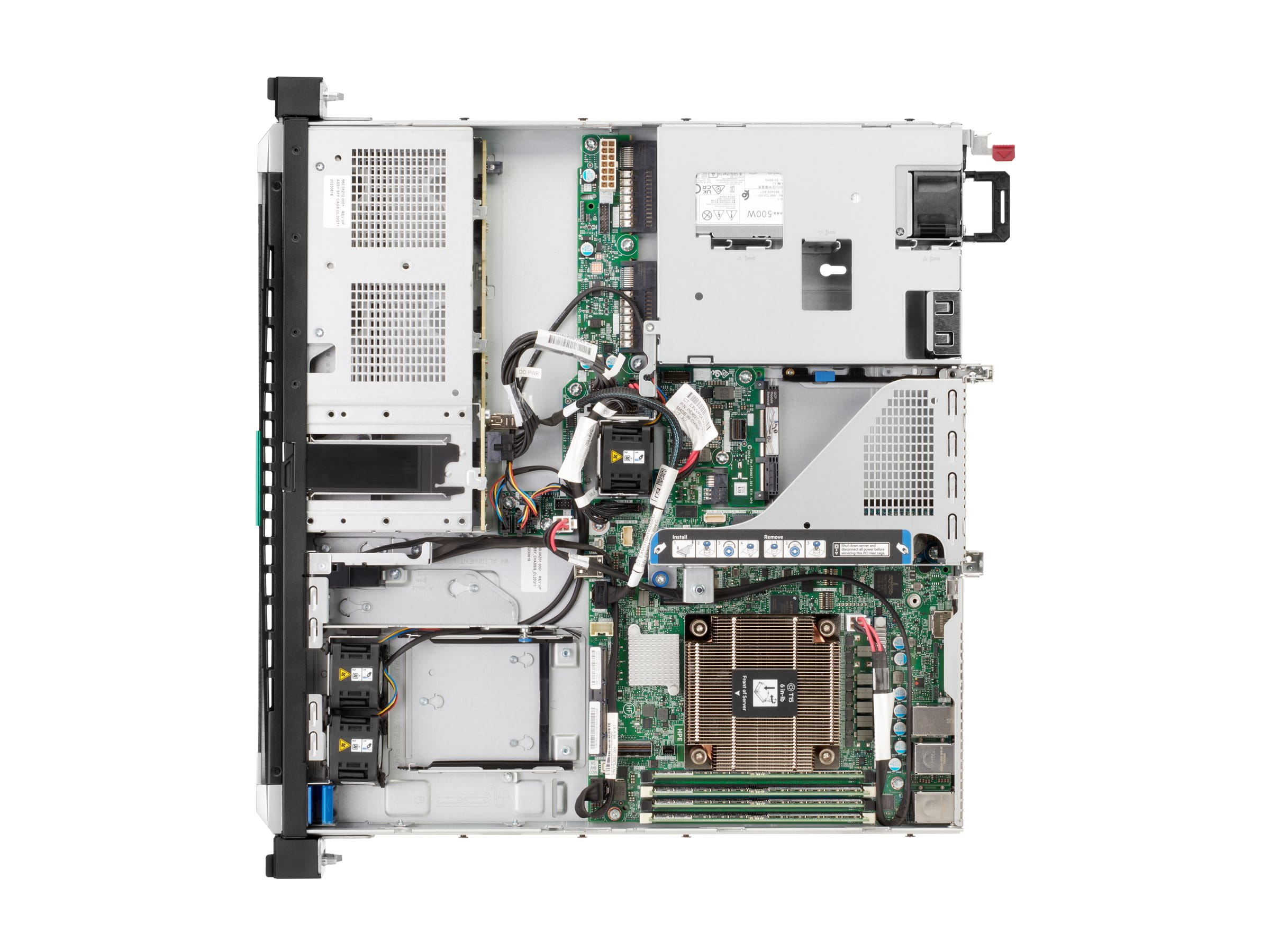 HPE ProLiant DL20 Gen11 - 1U - 1-Weg - 1 x Xeon 6333P / 3.1 GHz - RAM 32 GB - SATA/SAS/NVMe - Hot-Swap 6.4 cm (2.5")