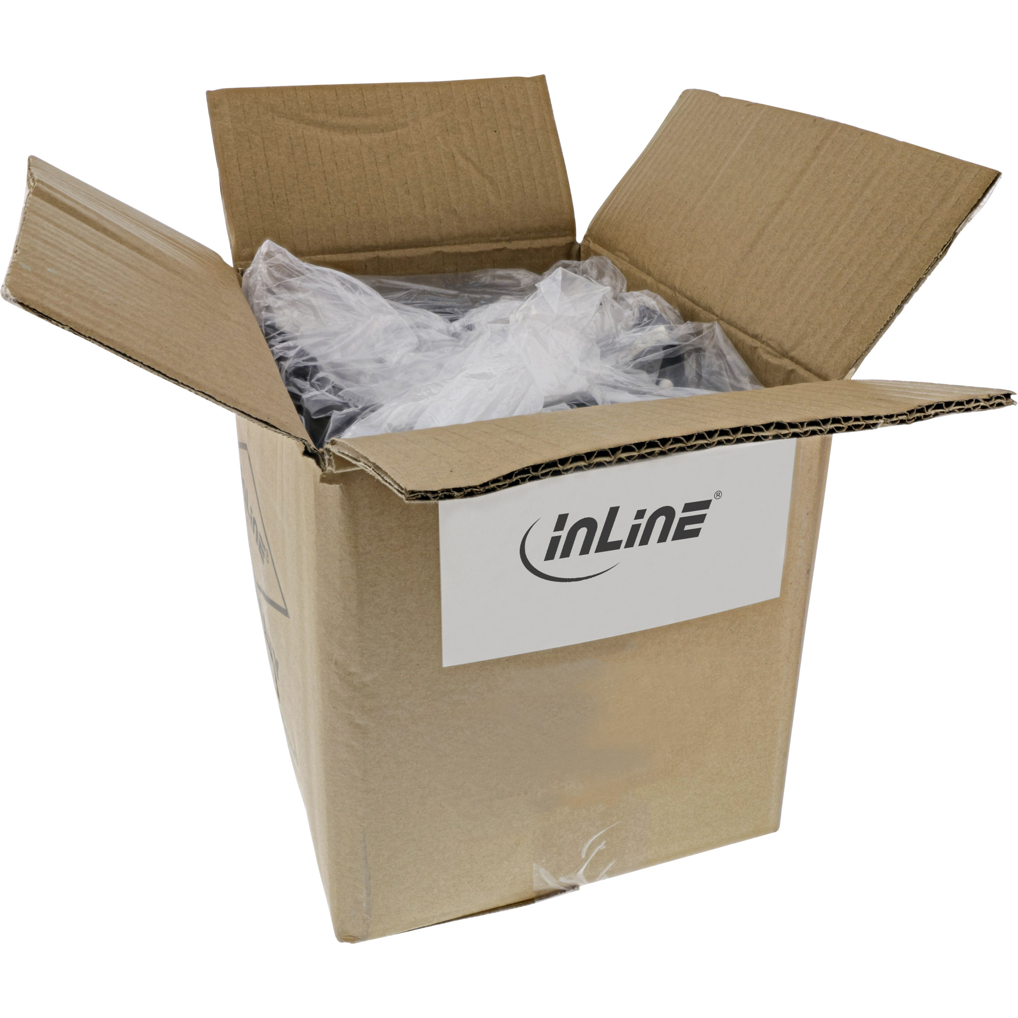 InLine 40er Bulk-Pack Patchkabel - S/FTP (PiMf) - Cat.6 - PVC - CU - grün - 2m