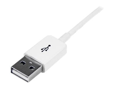 StarTech.com 2m USB 2.0 Verlängerungskabel A auf A - Stecker/Buchse - Weiß - USB A (St)
