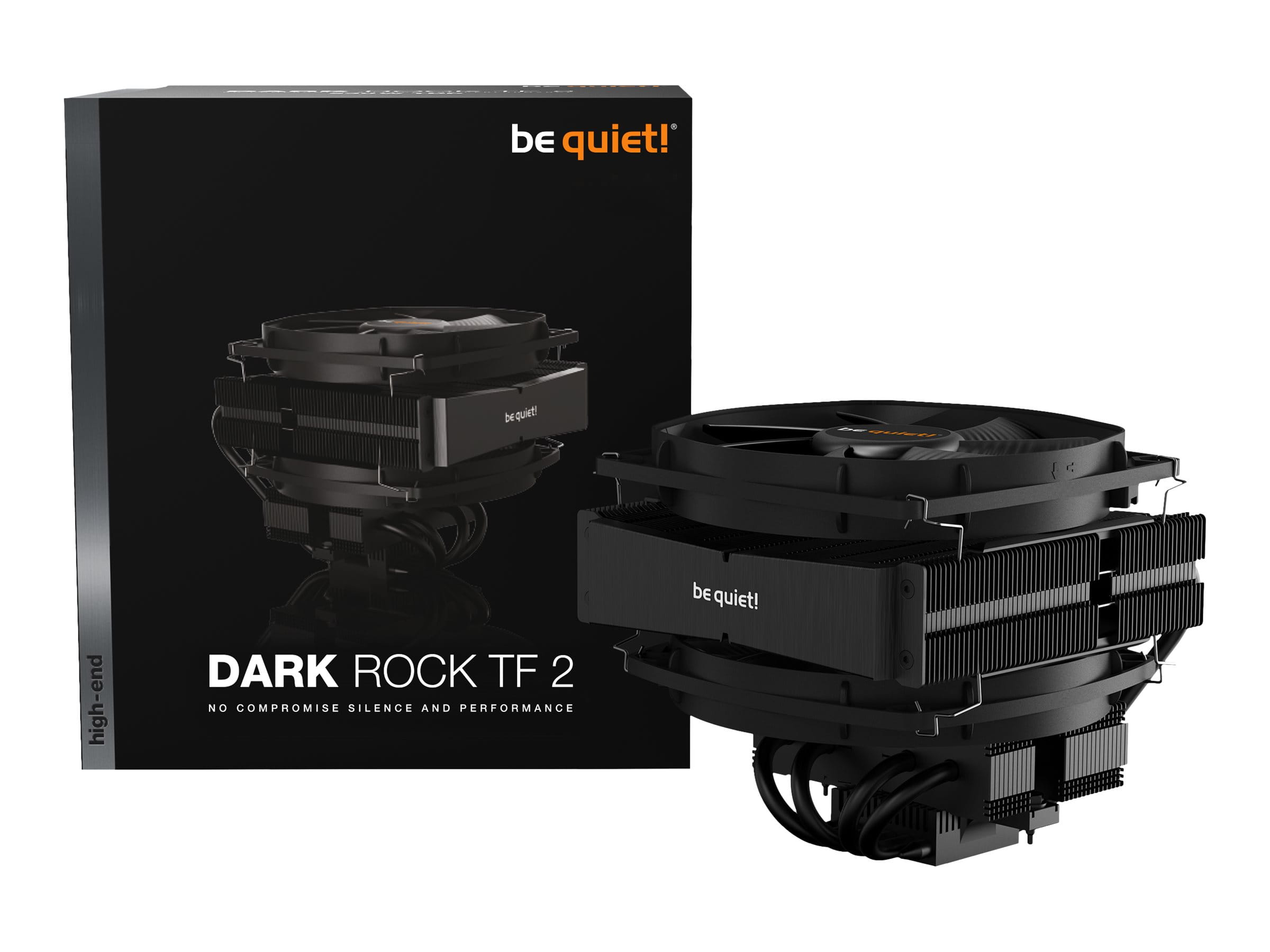Be Quiet! Dark Rock TF 2 - Prozessor-Luftkühler - (für: LGA1150, LGA1151, LGA1155, LGA1200, LGA1700, LGA2011-3 (Square ILM)