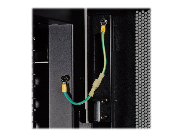 Tripp Eaton Tripp Lite Series 42U Rack Enclosure 36" Depth w Doors & Sides 3000lb Capacity - Schrank Netzwerkschrank - Schwarz - 42HE - 48.3 cm (19")