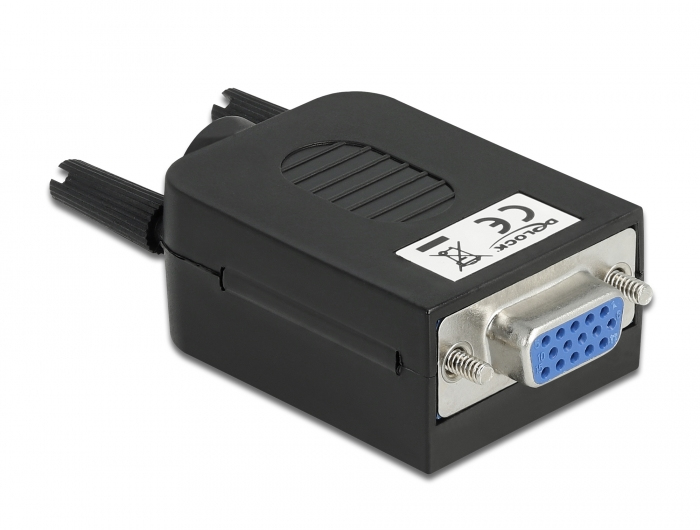 Delock VGA-Adapter - 15 pin D-Sub (DB-15) (W)