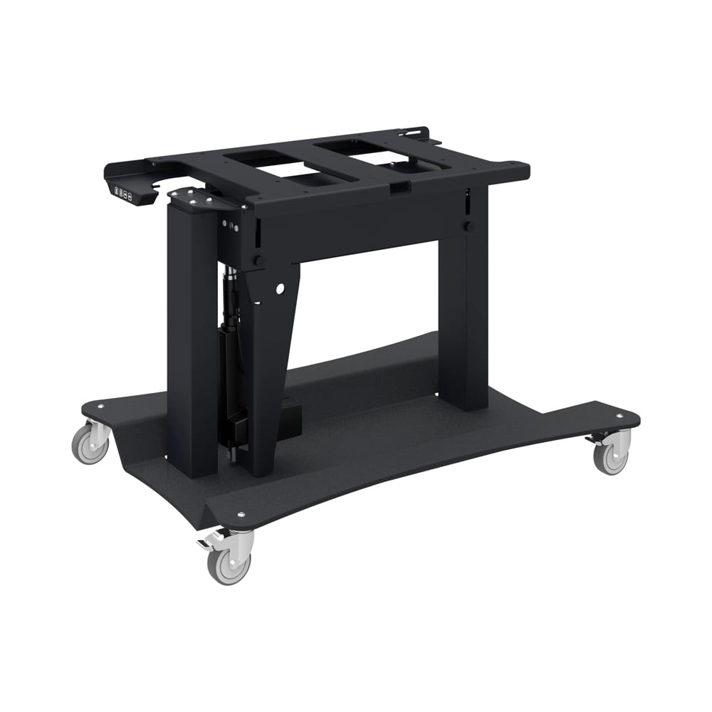 Vogel's SmartMetals Tip & Touch-Stativ max. 75 Zoll, 95 kg, Freistehend, 95 kg, 139,7 cm (55"), 190,5 cm (75"), 600 x 400 mm, Schwarz
