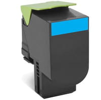 Lexmark Cyan - original - Tonerpatrone - für Lexmark CX410de