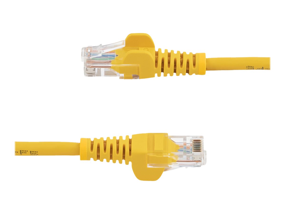 StarTech.com 2m Cat5e RJ45 UTP Netzwerkkabel Snagless - Cat 5e Patchkabel - Gelb - Stecker / Stecker - Patch-Kabel - RJ-45 (M)