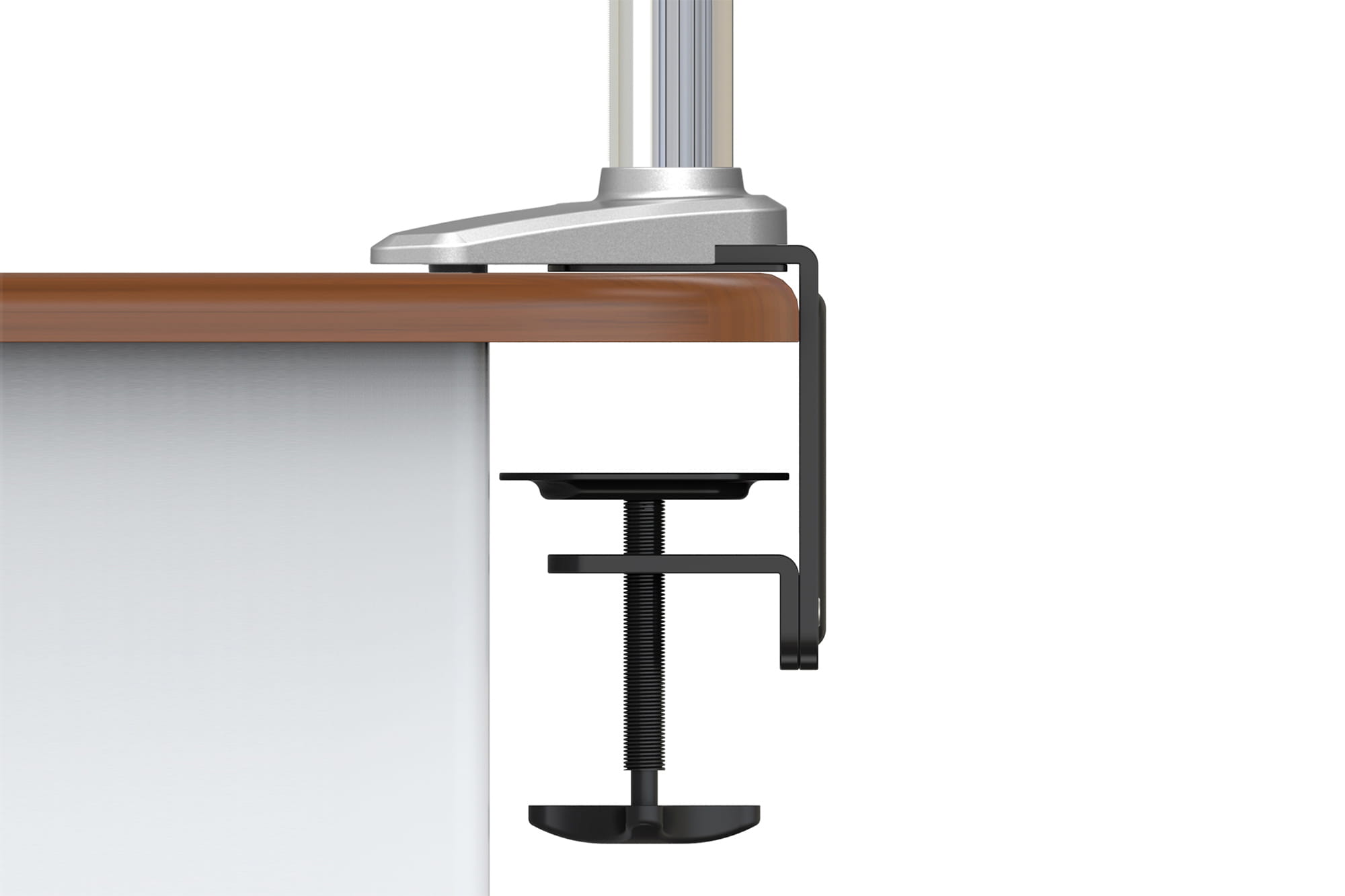 DIGITUS Single Monitorhalter mit Gasdruckfeder und Klemmbefestigung