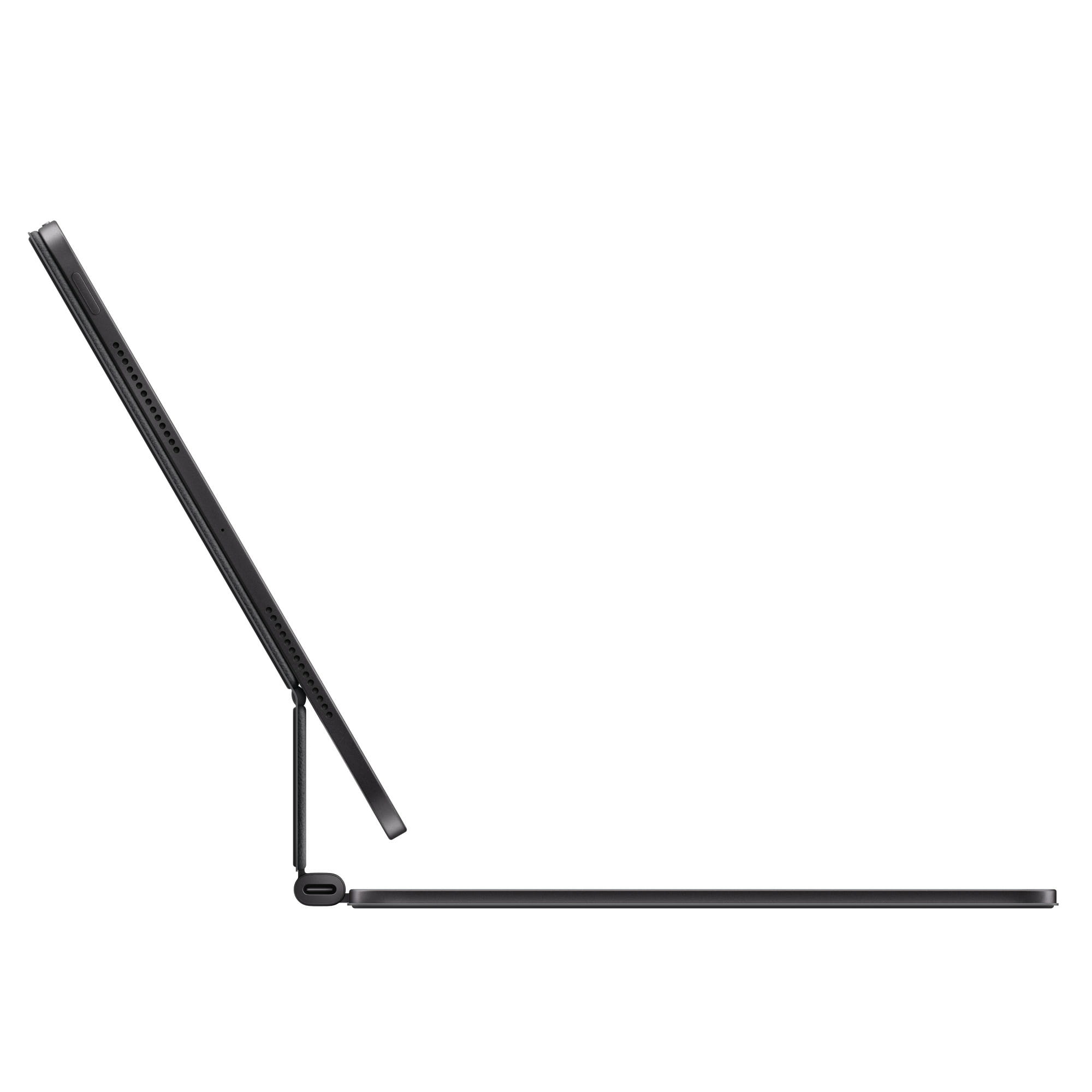 Apple Magic Keyboard - Tastatur und Foliohülle - mit Trackpad - hinterleuchtet - Apple Smart connector - QWERTZ - Deutsch - Schwarz - für 11-inch iPad Pro (M4)