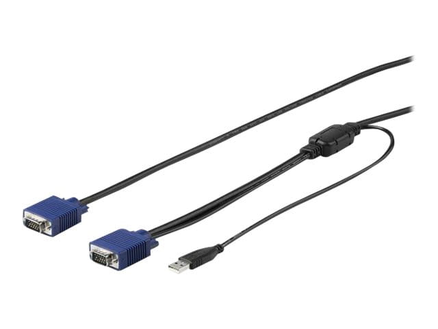 StarTech.com 1,8 m KVM Kabel für StarTech.com Rackmount Konsolen - Video- / USB-Kabel - Mini-VGA (M)