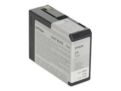 Epson T580 - 80 ml - Schwarz - original - Tintenpatrone