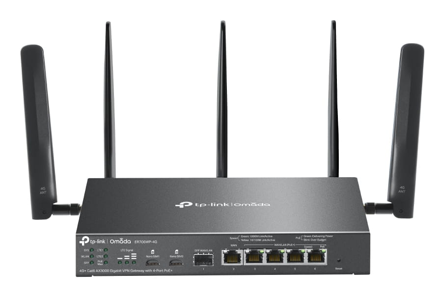 TP-LINK Omada ER706WP-4G V1 - Wireless Router