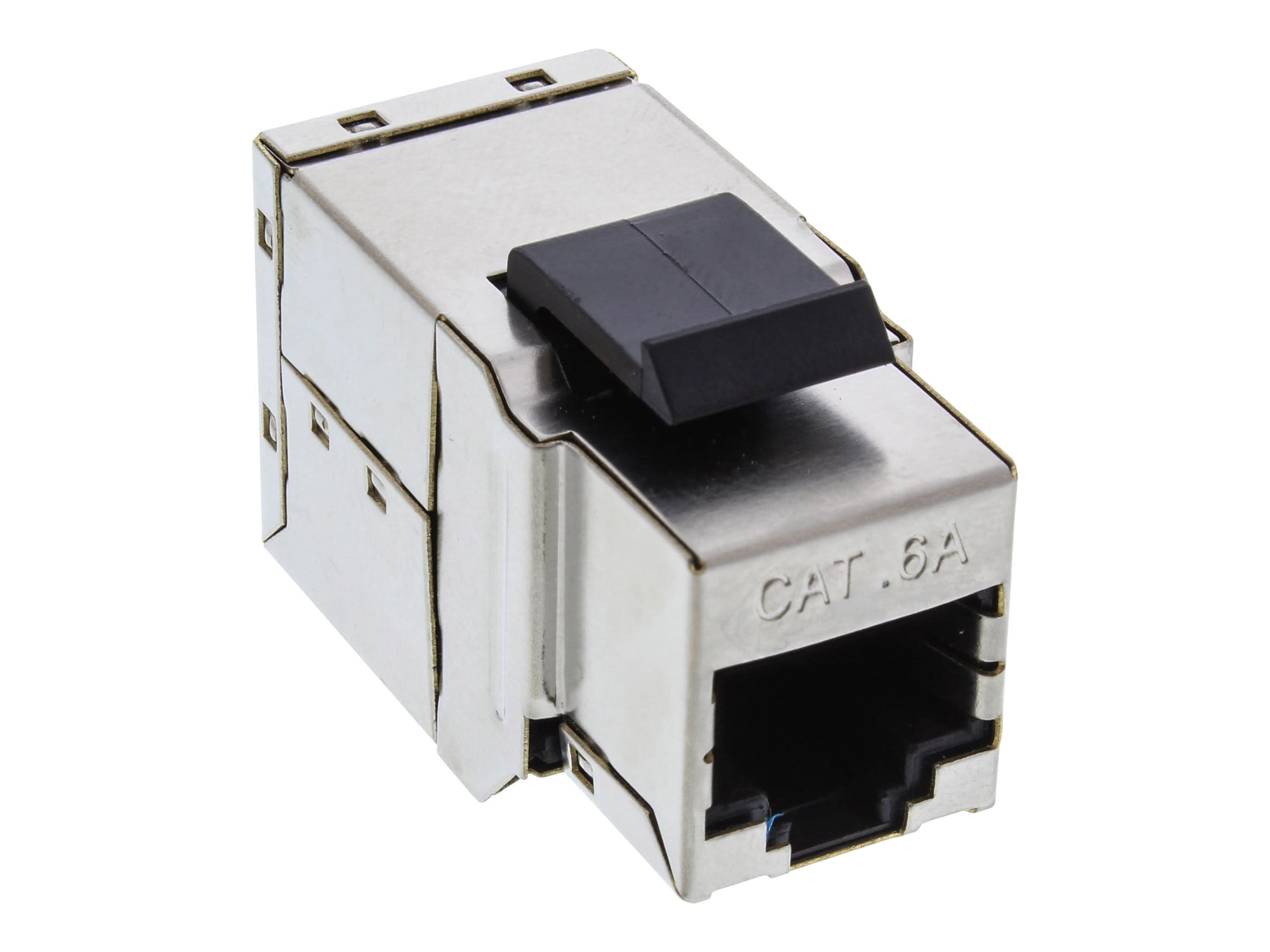 InLine Keystone RJ45 Buchse / Buchse - SNAP-In - Cat.6A STP