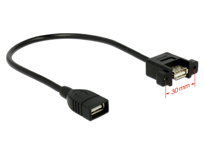 Delock Gender Changer USB - USB (W) zu USB (W)