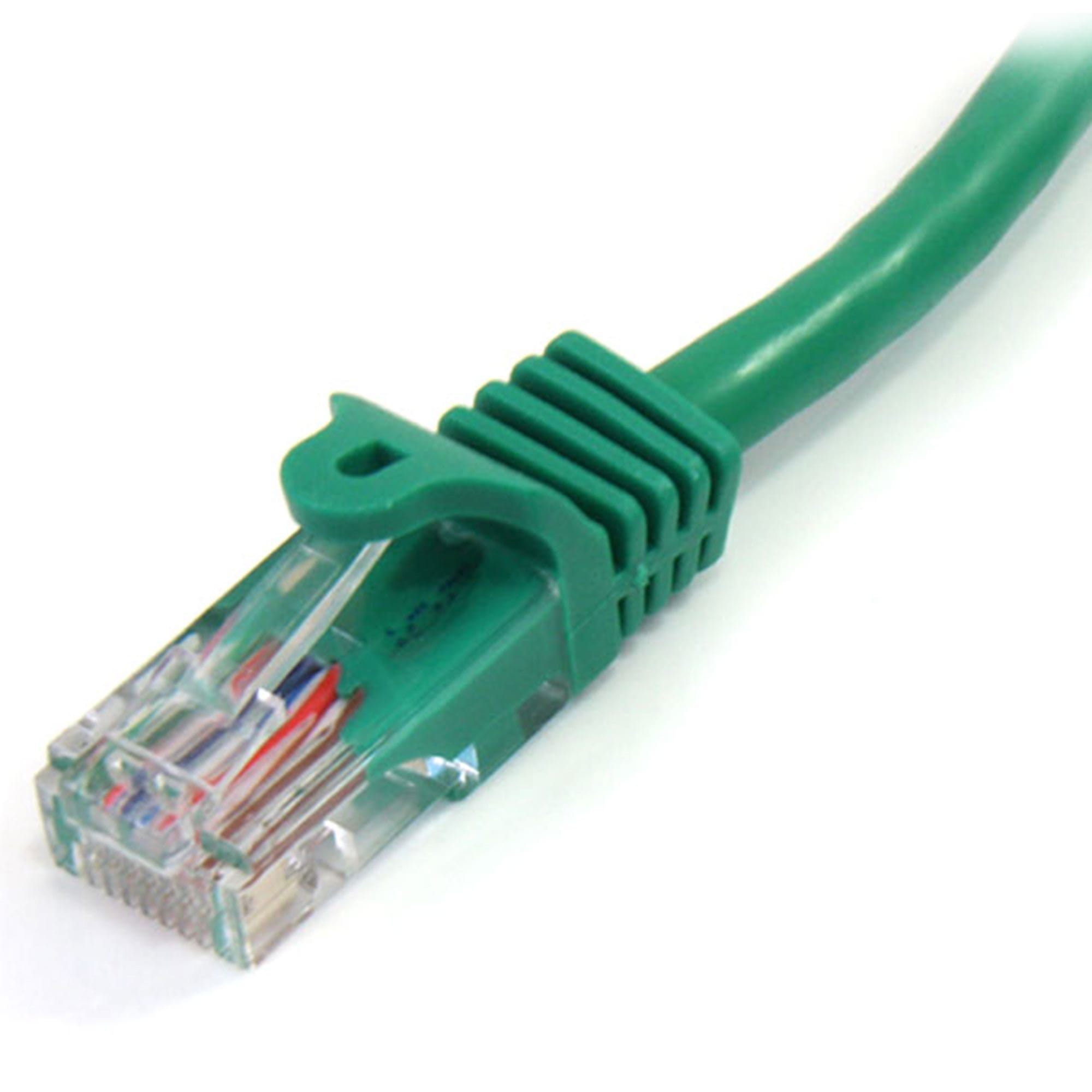 StarTech.com 3m Cat5e RJ45 UTP Netzwerkkabel Snagless - Cat 5e Patchkabel - Grün - Stecker / Stecker - Patch-Kabel - RJ-45 (M)