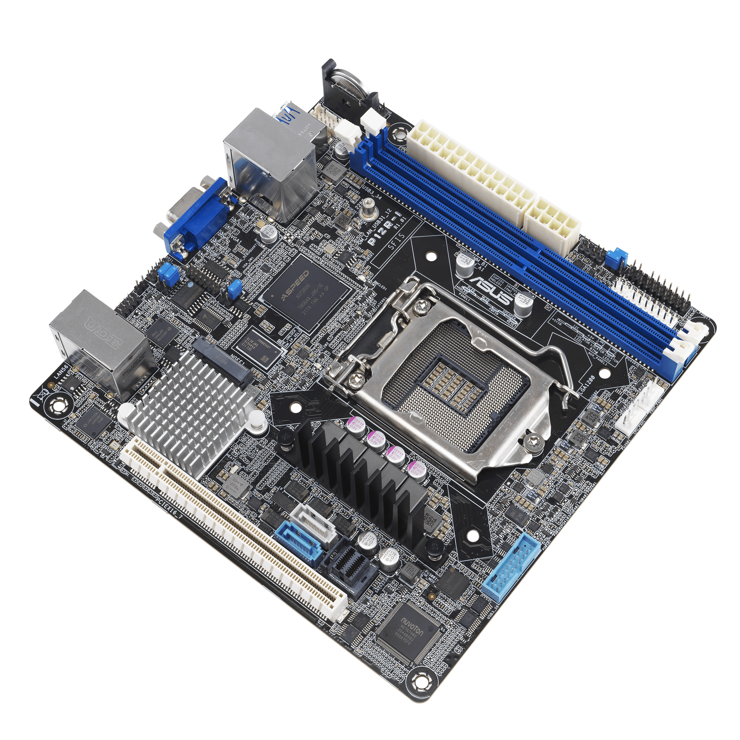 ASUS P12R-I - Motherboard - Mini-ITX - LGA1200-Sockel