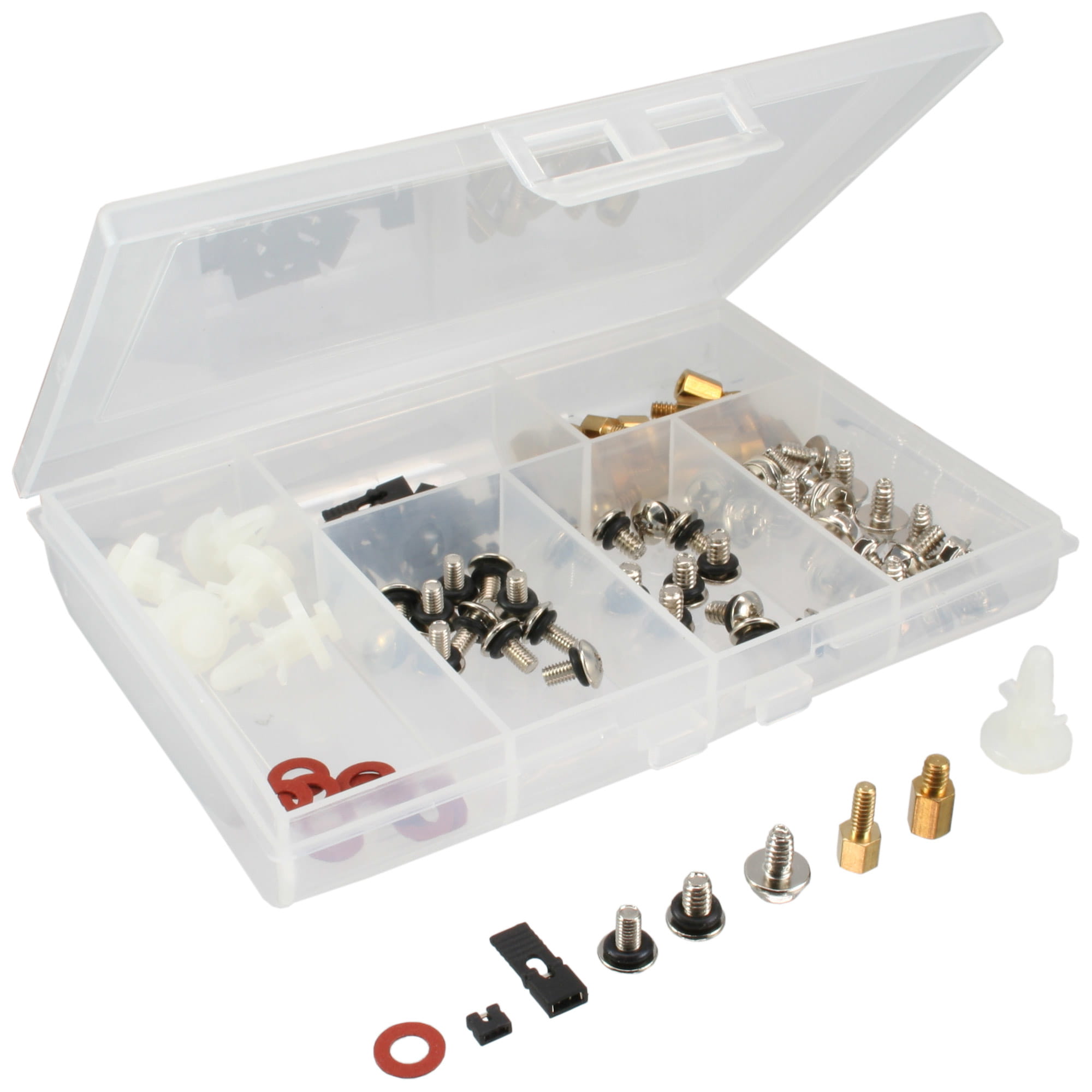 InLine PC-Schraubenset - 96-teilig - für PC-Montage