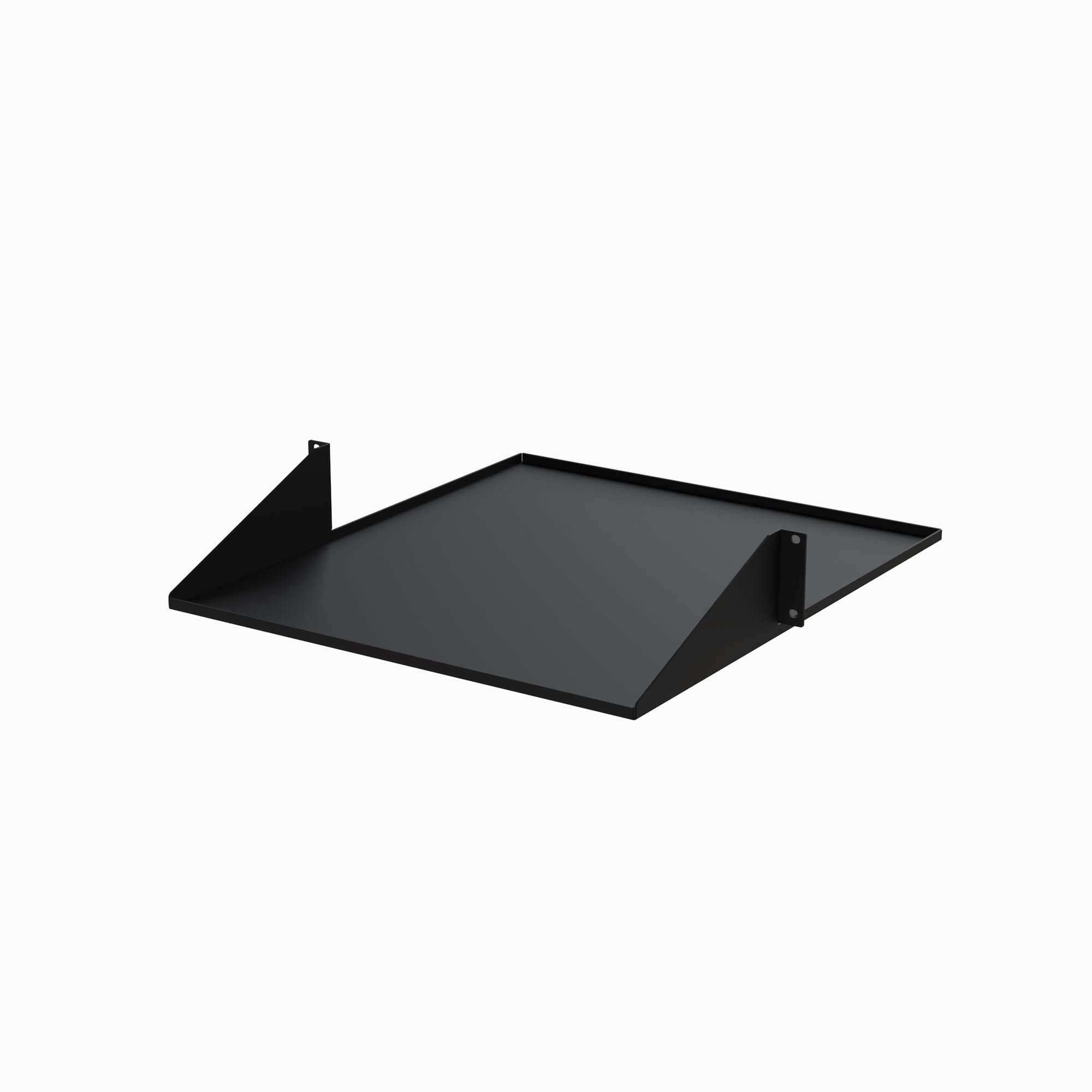 StarTech.com 2U 19" 2-Post Network Rack Cabinet Shelf, 20in Deep Center Mount Cantilever Tray Rackmount Shelf for AV/Data Equipment Enclosure with Cage Nuts & Screws 75lb Weight Capacity - 2U Fixed Rack Shelf (CABSHF2POST2)