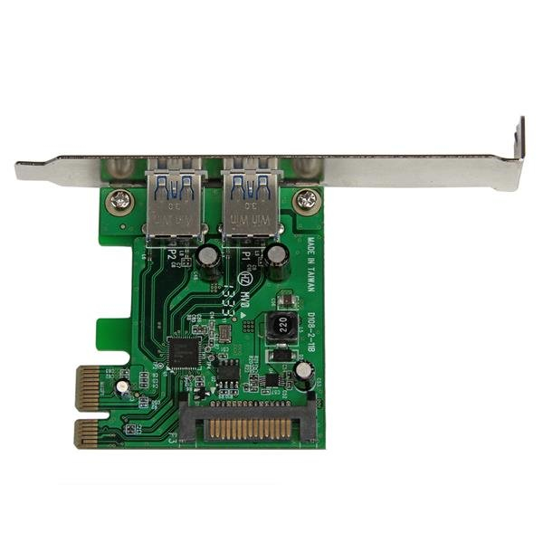 StarTech.com 2 Port PCI Express SuperSpeed USB 3.0 Schnittstellenkarte mit UASP