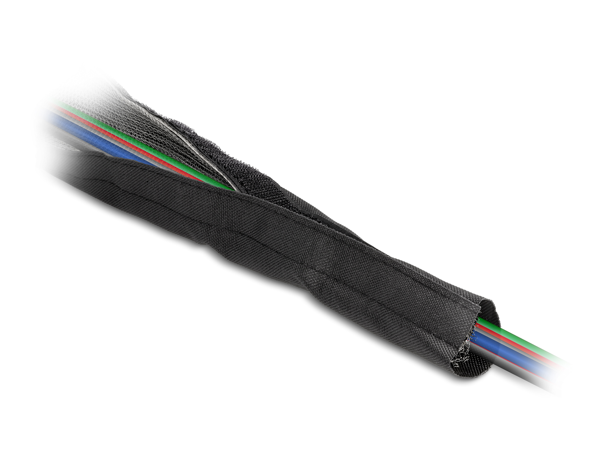 Delock Kabelmanagement-Tülle - 30 mm, geflochten