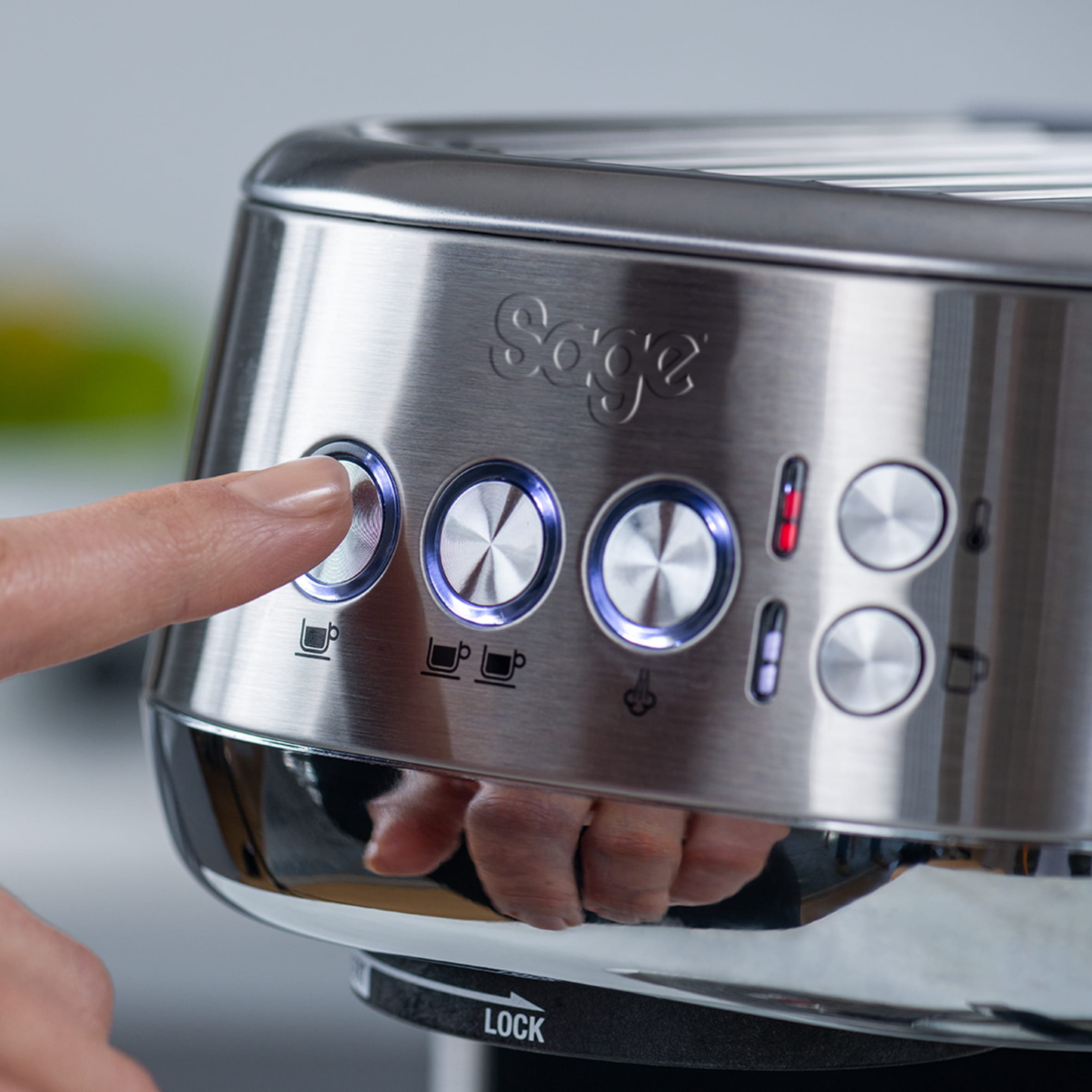 Sage Appliances Sage SES500BSS4EEU1 the Bambino Plus - Kaffeemaschine