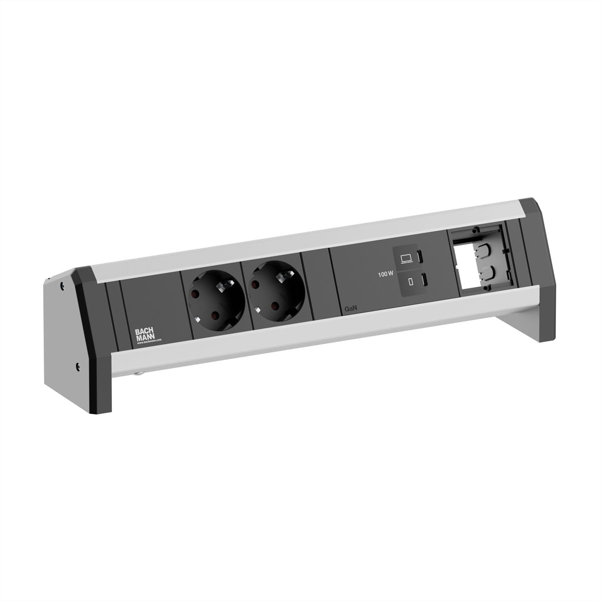 Bachmann BM0023830 - DESK 2xCEE7/3 1xUSB C/C 100W 1xCM