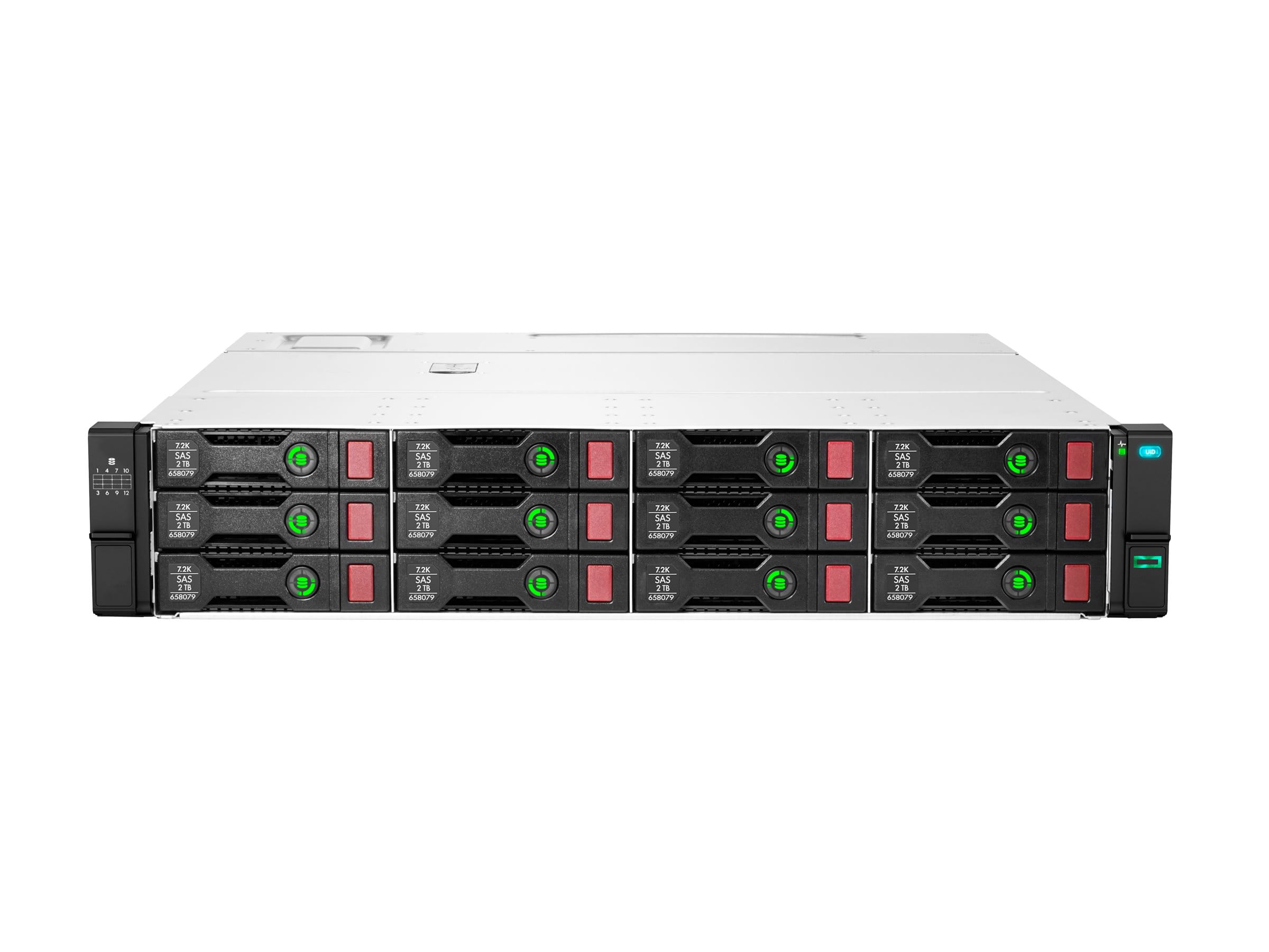 HPE D3610 - Speichergehäuse - 12 Schächte (SATA-600 / SAS-3) HPE D3610 - Speichergehäuse - 12 Schächte (SATA-600 / SAS-3)