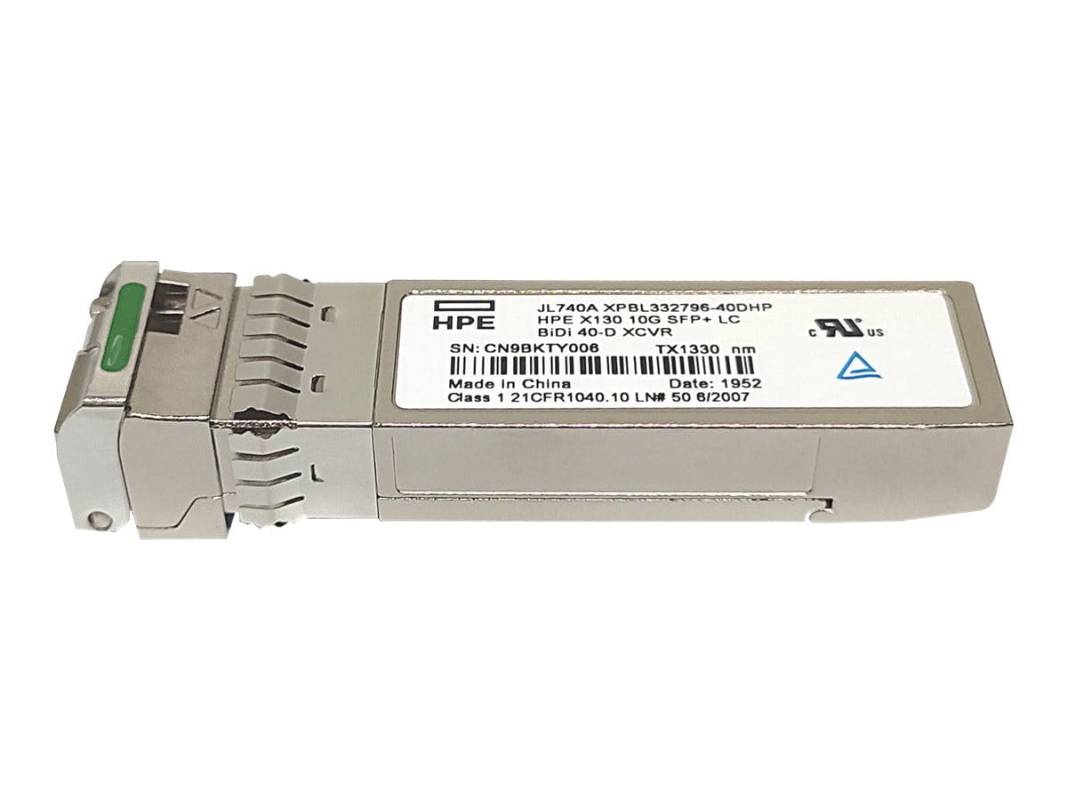 HPE X130 - SFP+-Transceiver-Modul - 10GbE - 10GBASE-BiDi