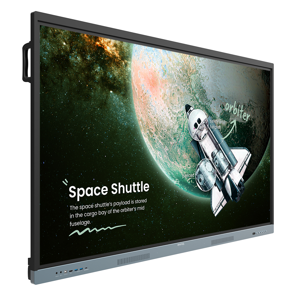 BenQ Board Pro RE6504 - 165 cm (65") Diagonalklasse RP04 Series LCD-Display mit LED-Hintergrundbeleuchtung - Bildung - mit interaktives Whiteboard integriert, Touchscreen (Multitouch)