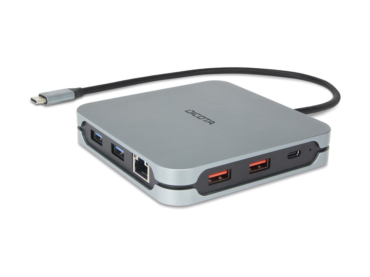 Dicota 10-in-1 - Dockingstation - für Laptop, Tablet