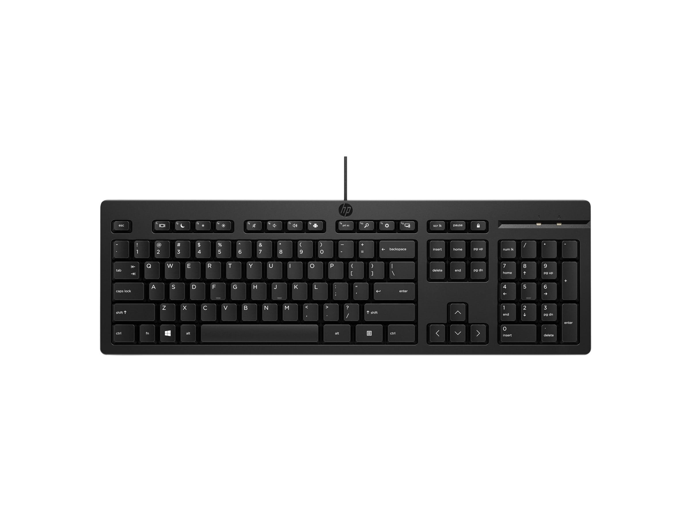 HP 125 G2 - Tastatur - 100% - full size - USB
