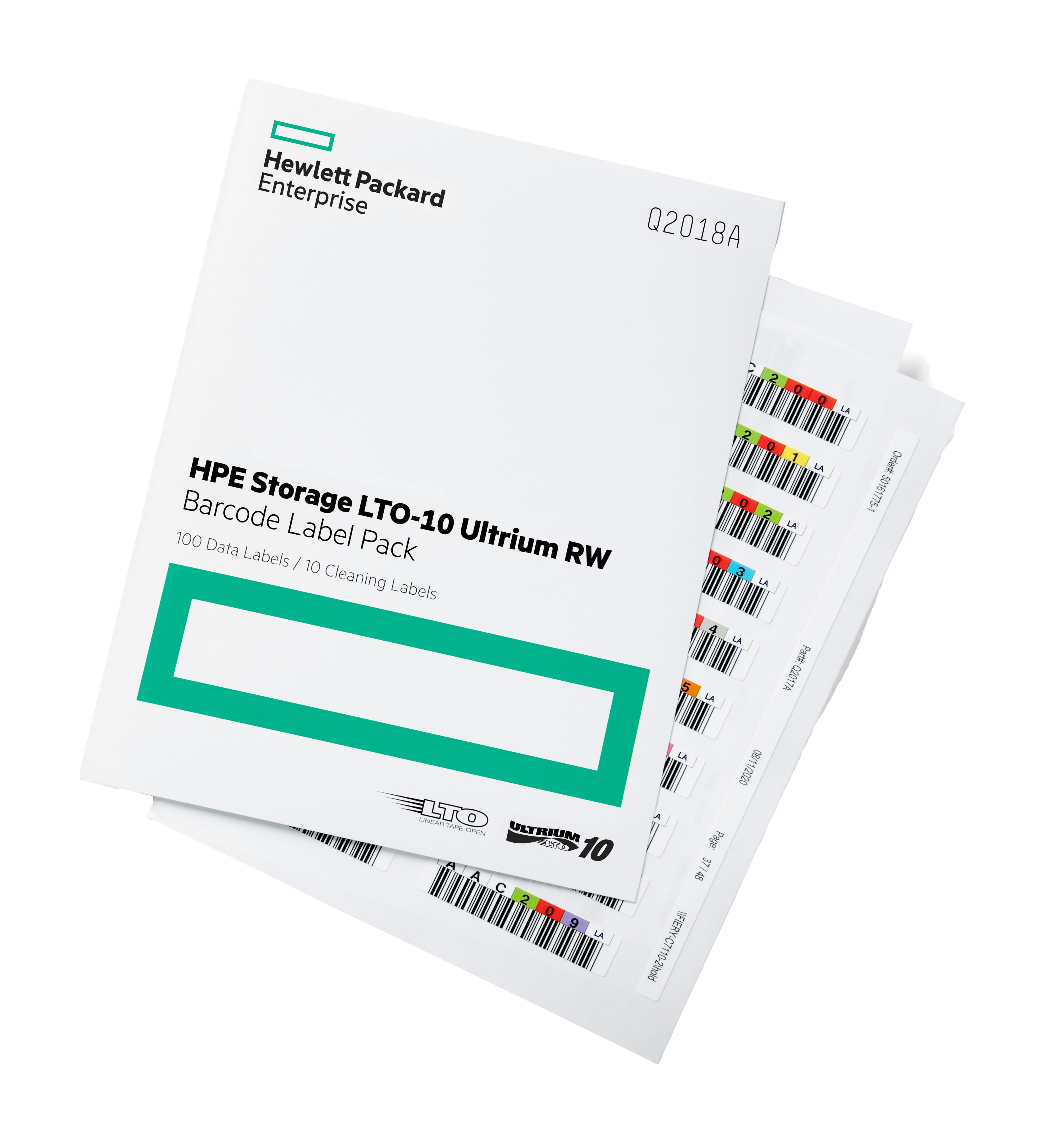 HPE Storage LTO-10 Ultrium RW Bar Code Label